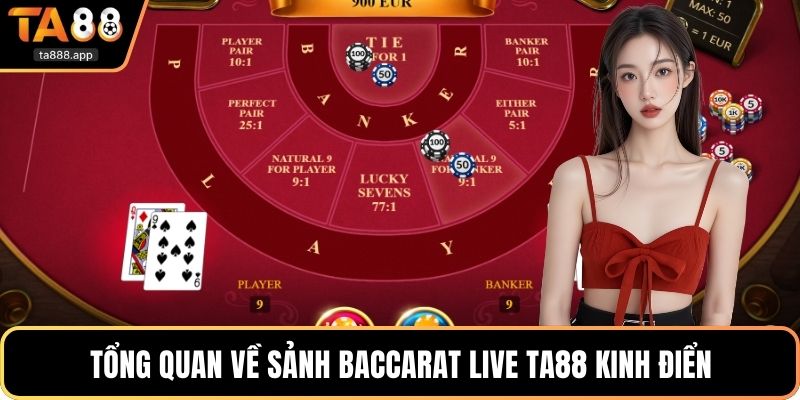 Tổng quan về sảnh baccarat live Ta88 kinh điển